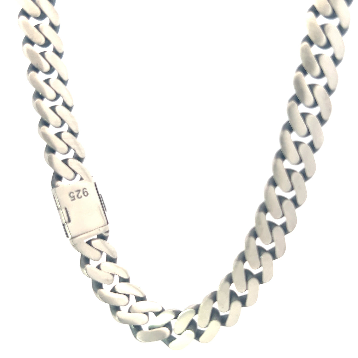 925 Silver 10mm Miami Cuban Link Chain - 18 Inches