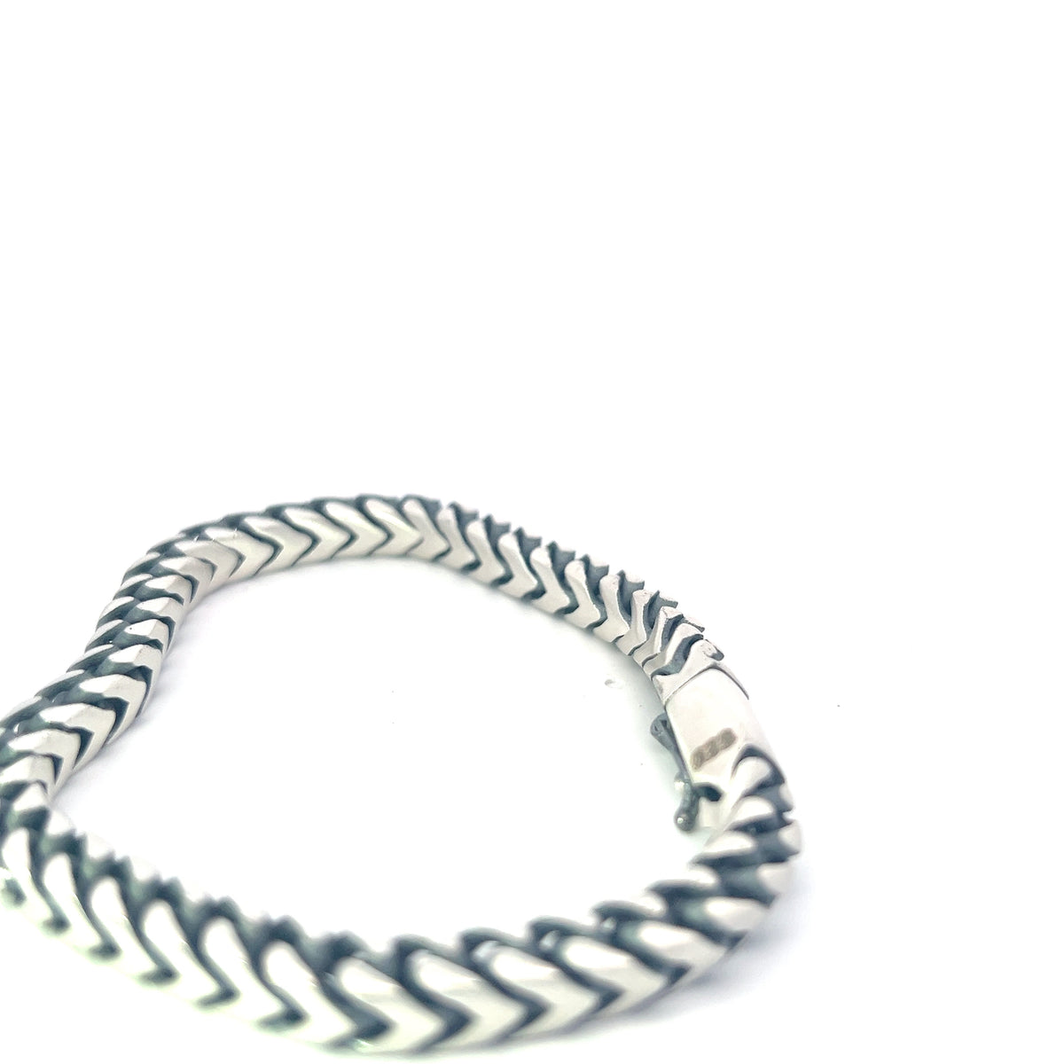 925 Silver 5.5mm Franco Bracelet - 8.0 Inches