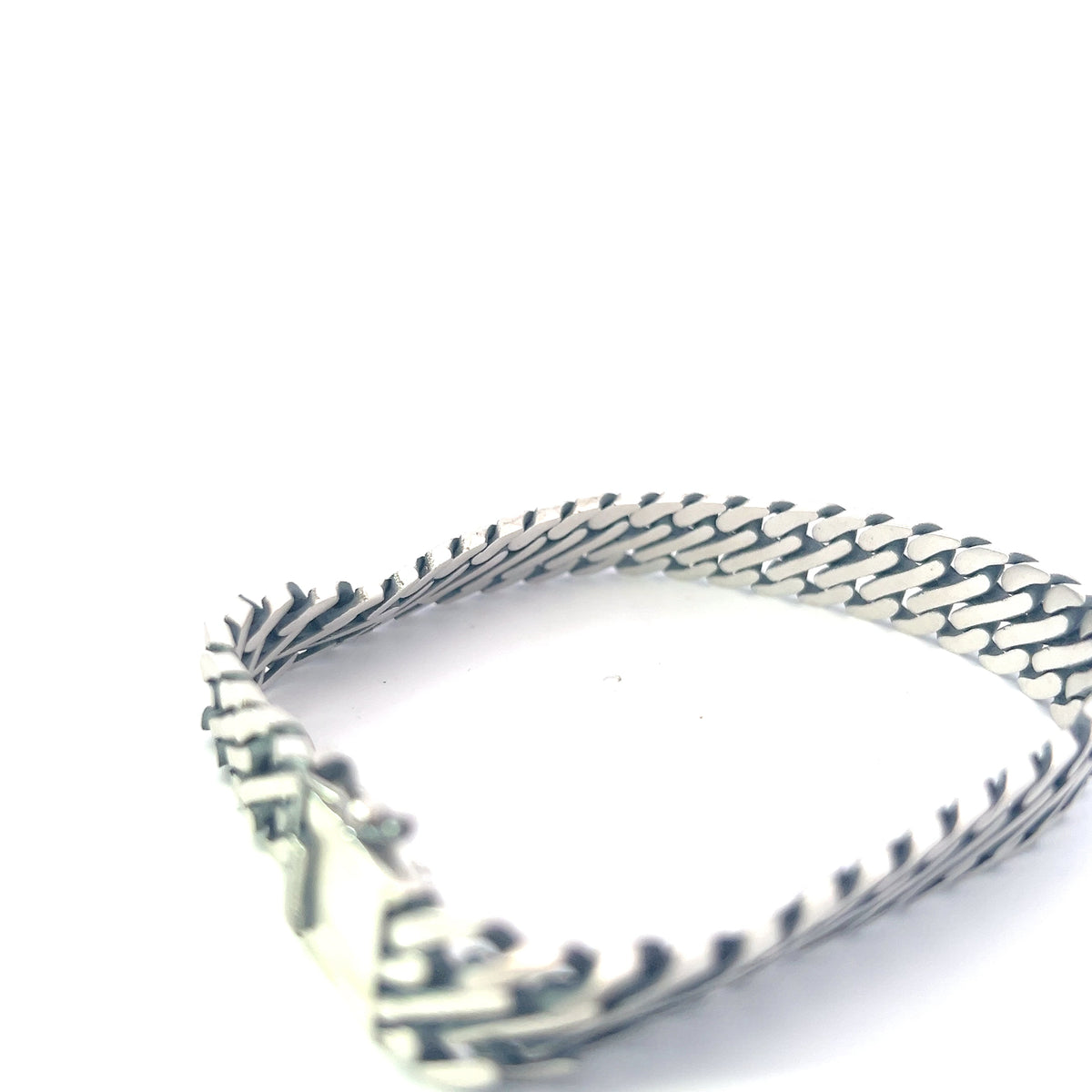 925 Silver 11.0mm Bracelet  - 8.0 Inches