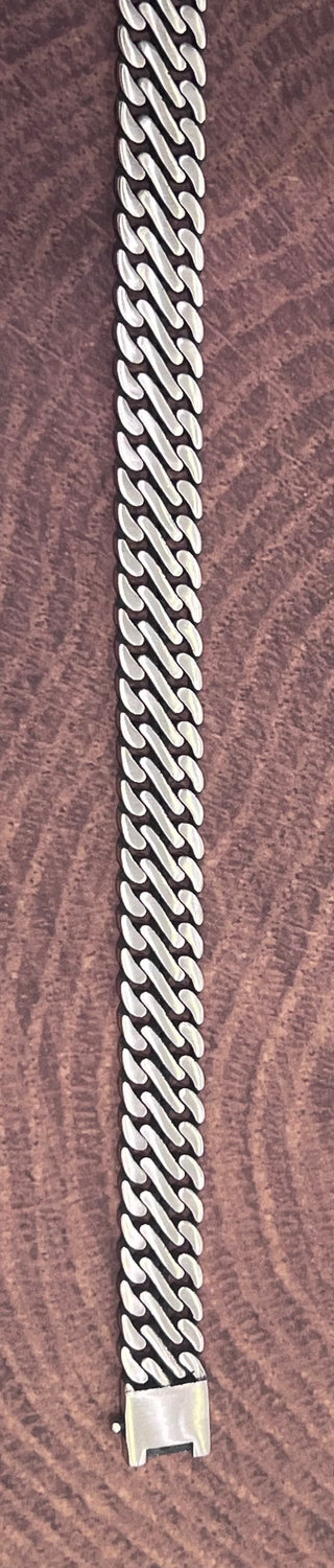 925 Silver 11.0mm Bracelet  - 8.0 Inches