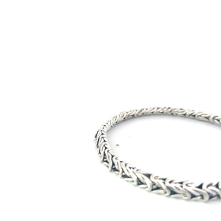 925 Silver 5.25mm King's Link Bracelet  - 8.5 Inches