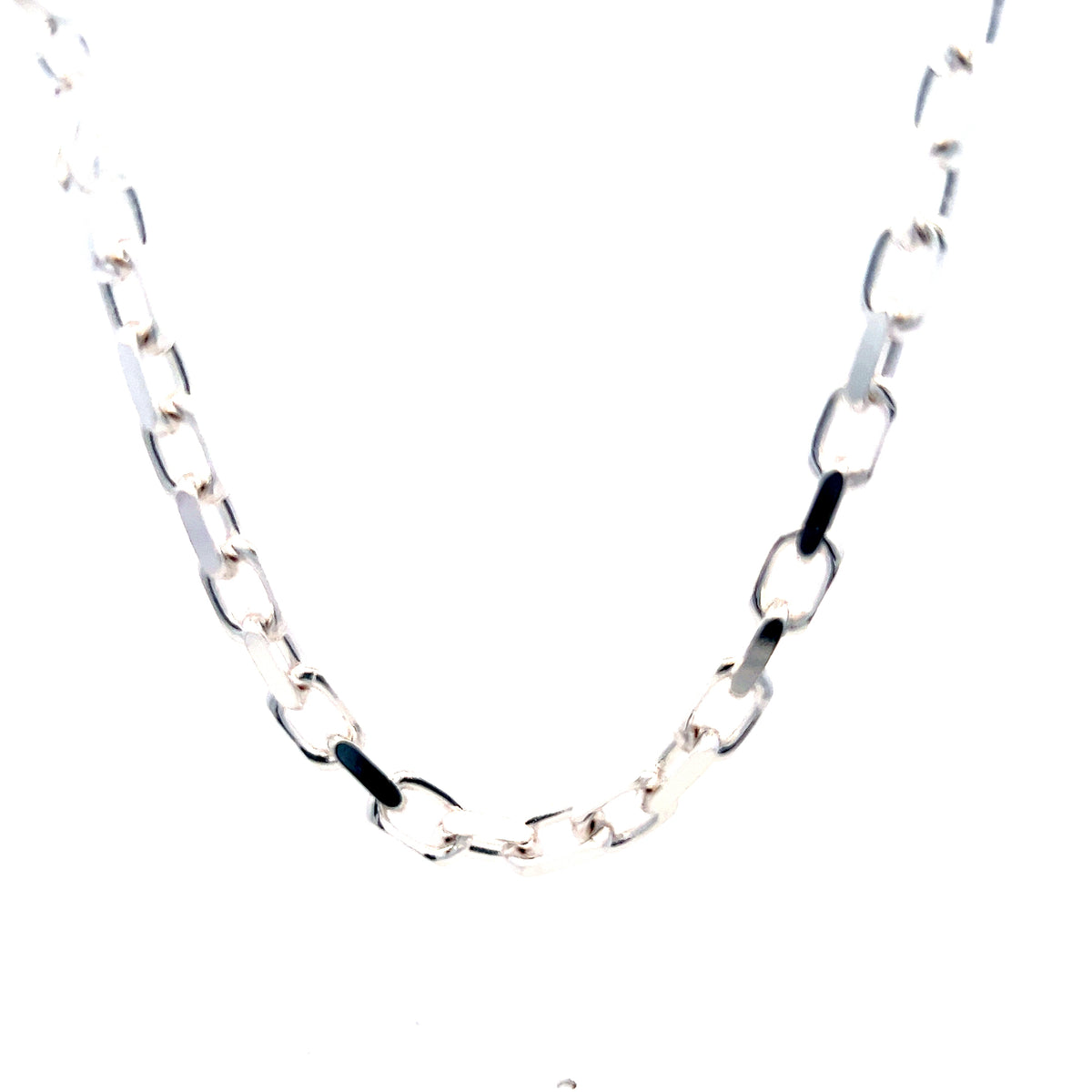 925 Sterling Silver 4.9mm Rolo Link Chain - 20 Inches