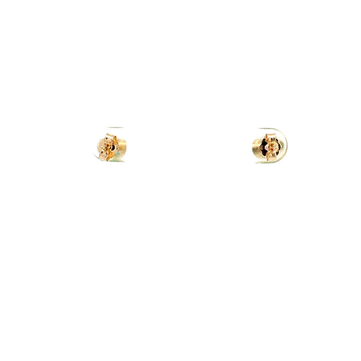 10K Yellow Gold Emerald Earring