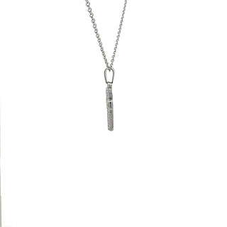 Stainless Steel 20X14mm Cross Pendant - 18"