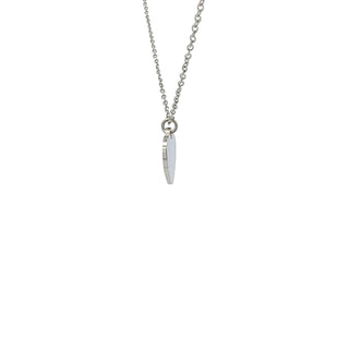 Stainless Steel 18X16mm Engravable Heart Pendant - 18"