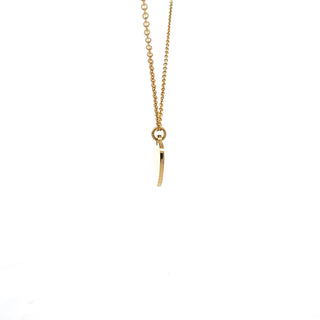 Stainless Steel Gold Plated 18X16mm Engravable Heart Pendant - 18"