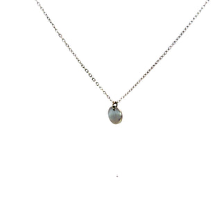 Stainless Steel 10mm Engravable Disc Pendant - 18"