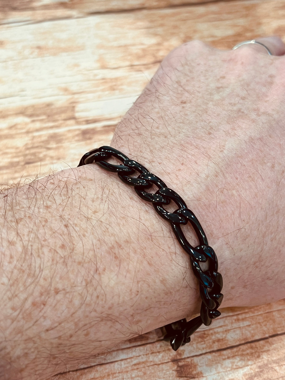 Stainless Steel 9mm Bracelet  -  8.5 Inches