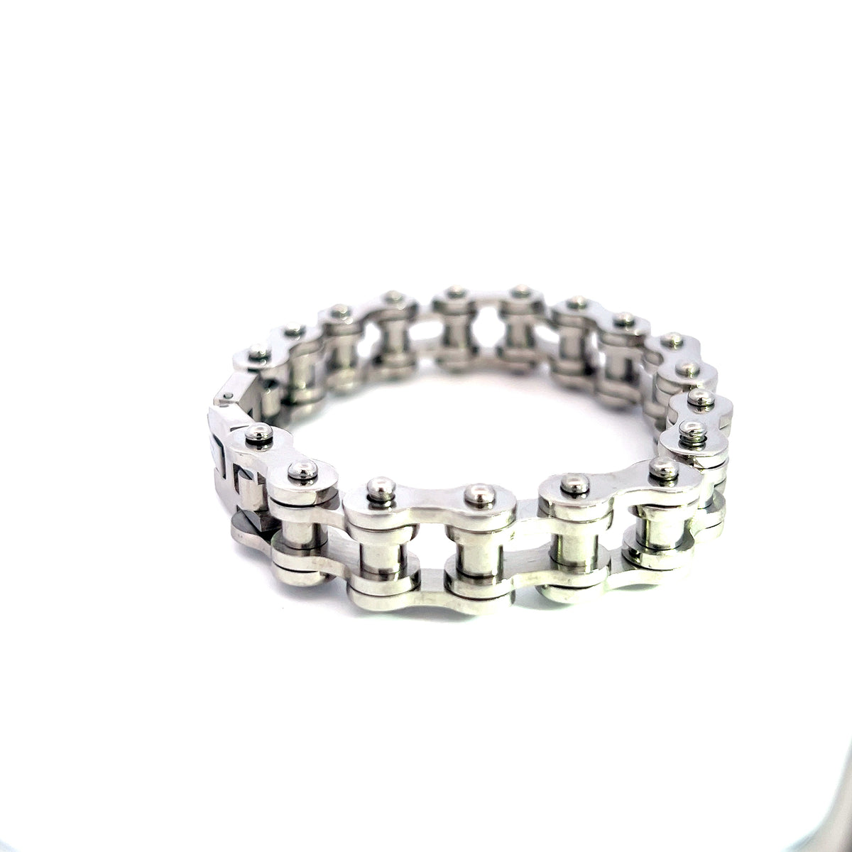 Stainless Steel 14.5mm Bracelet  -  8.5 Inches