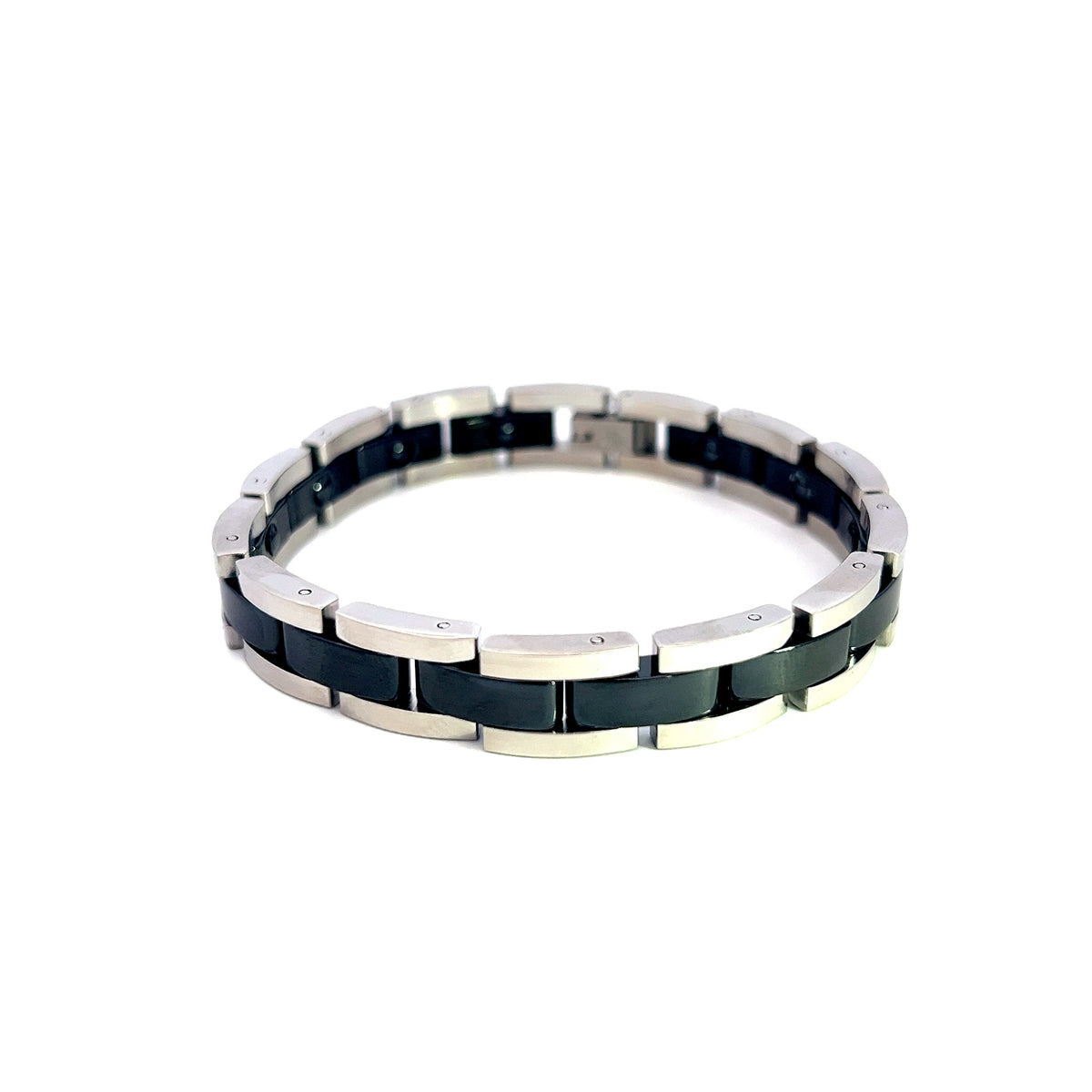 Stainless Steel 10mm Bracelet  -  8.5 Inches