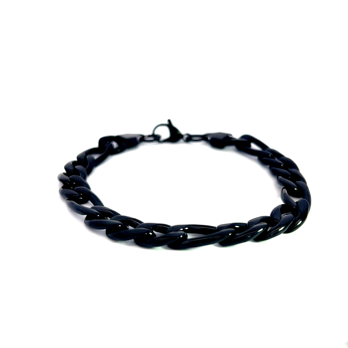 Stainless Steel 9mm Bracelet  -  8.5 Inches