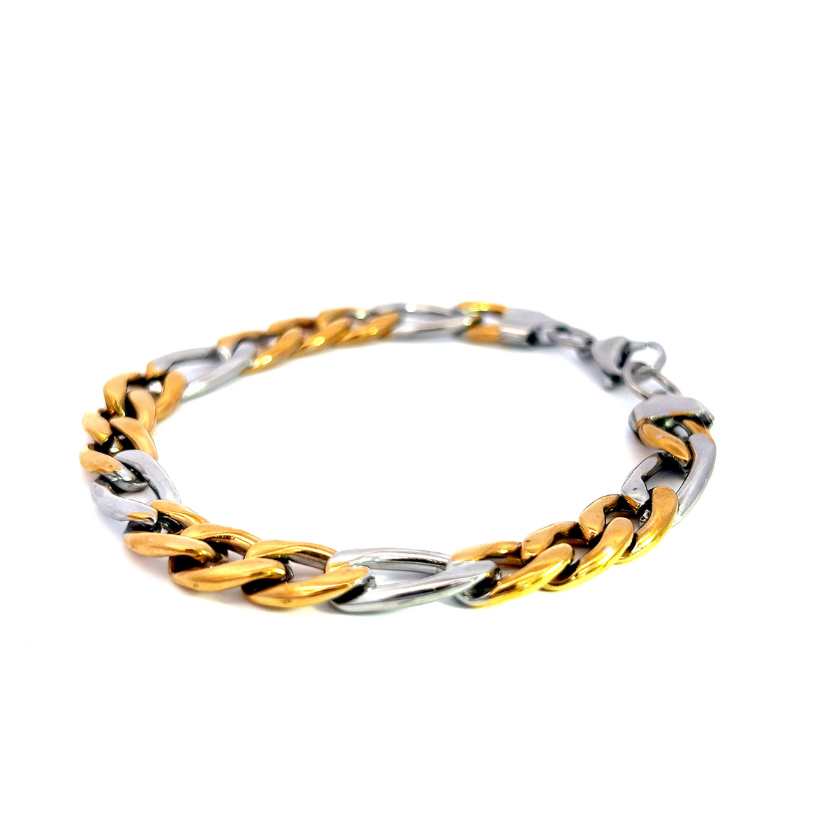 Stainless Steel 8.5mm Bracelet  -  8.5 Inches