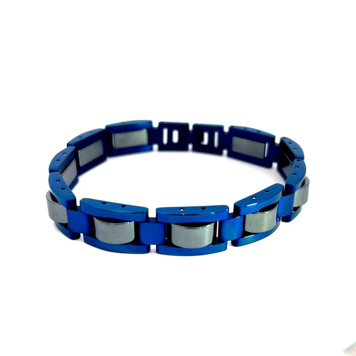 Stainless Steel 12mm Bracelet  -  8.5 Inches