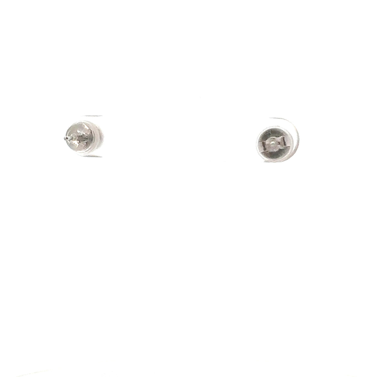 14K White Gold Imperial Topaz and Diamond Earrings