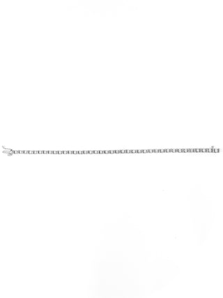 Seguimiento: pulsera de tenis de diamantes de 1,50 quilates en oro blanco de 10 quilates, 7"