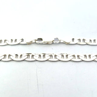Tracking - 925 Silver 6.5mm Flat Mariner Link