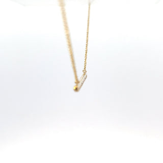 10k Yellow Gold 0.249cttw Canadian Diamond Necklace