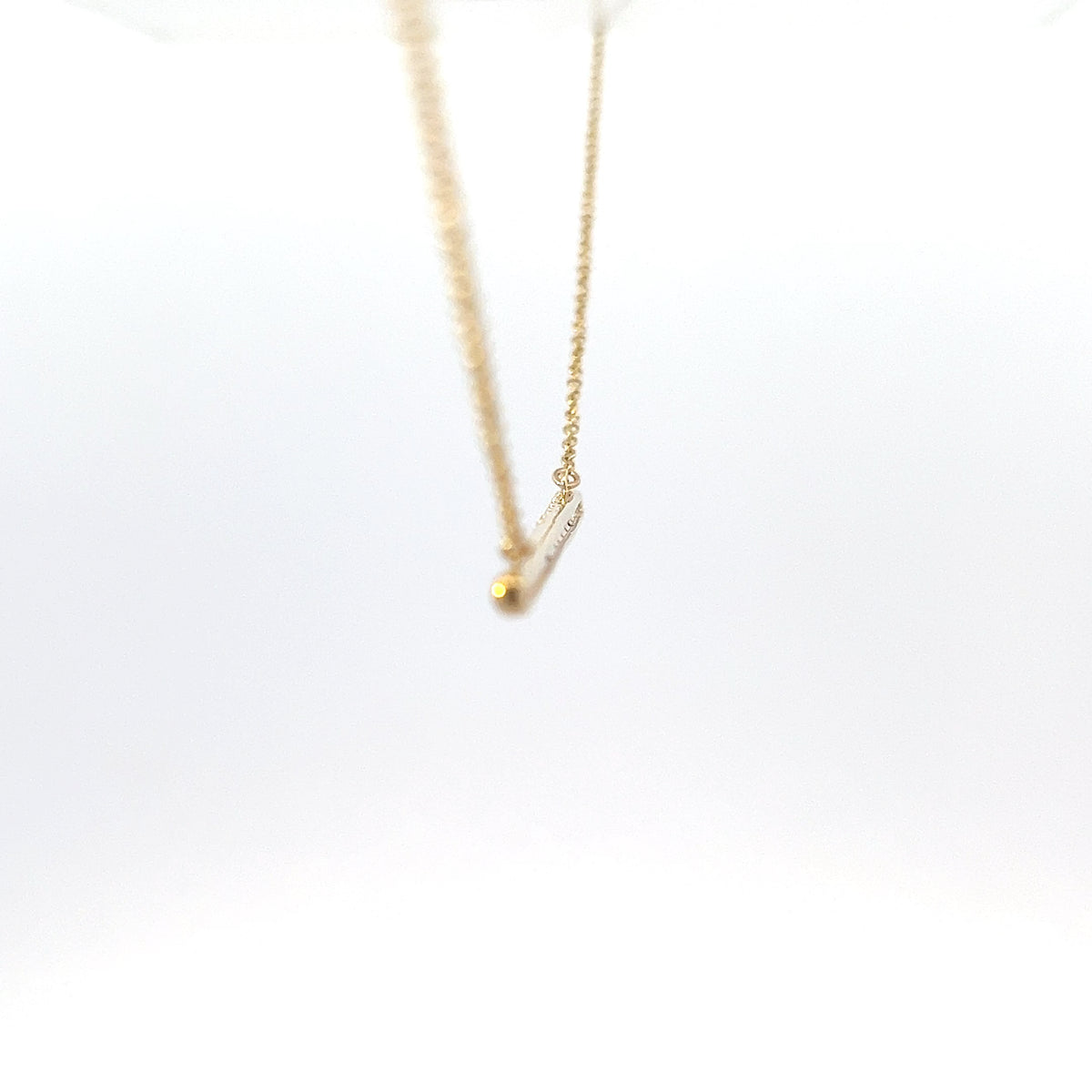 10k Yellow Gold 0.249cttw Canadian Diamond Necklace