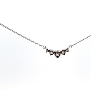 10K White Gold 0.33cttw Lab Grown Diamond Necklace - 18 Inches