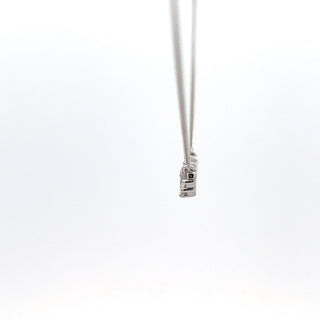 10K White Gold 0.33cttw Lab Grown Diamond Necklace - 18 Inches