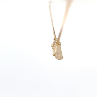 10K Yellow Gold 0.30cttw Lab Grown Diamond Necklace - 18 Inches
