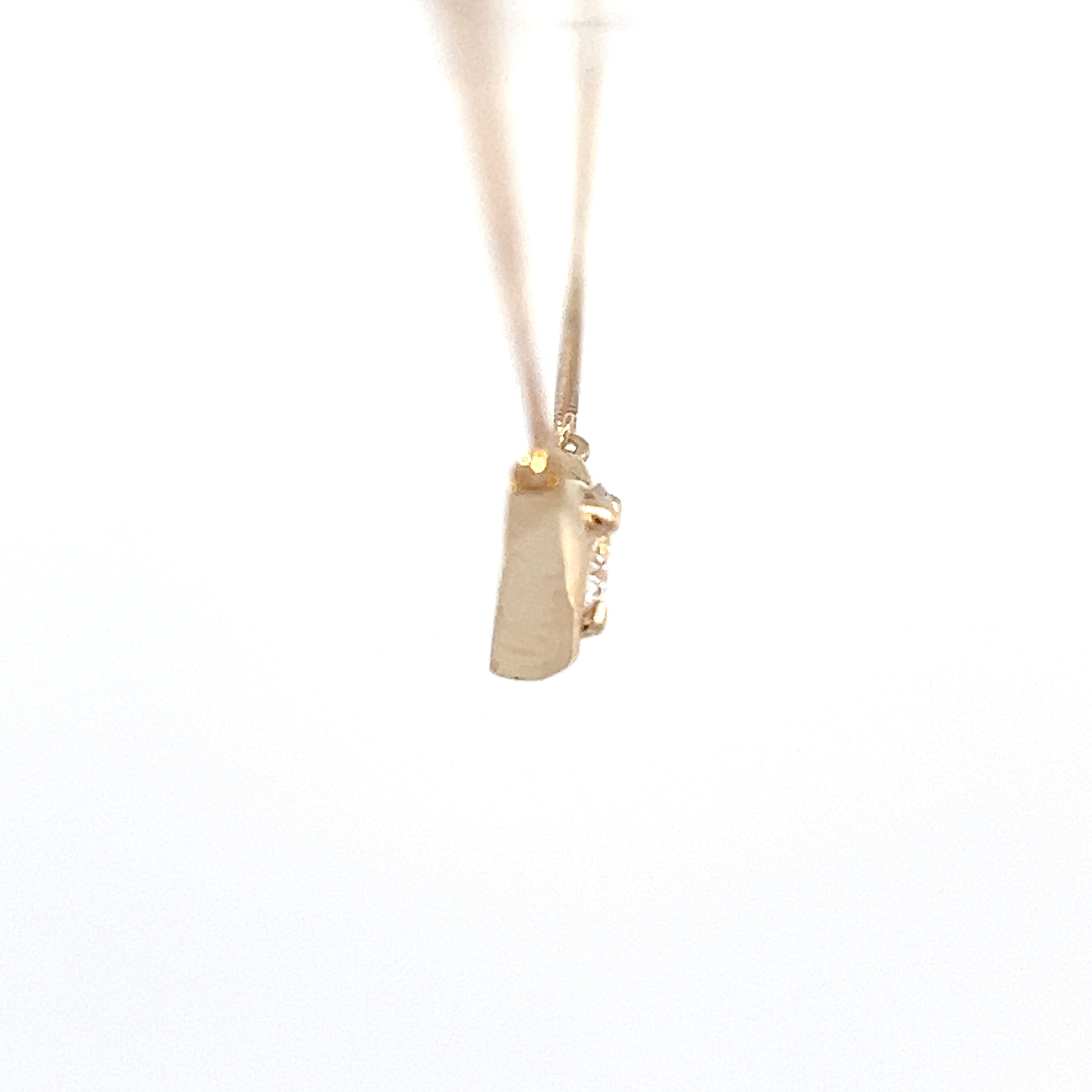 10K Yellow Gold 0.30cttw Lab Grown Diamond Necklace