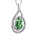 Silver Genuine Birthstone &amp; Diamond Jewellery