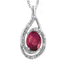 Silver Genuine Birthstone &amp; Diamond Jewellery