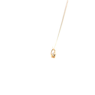 10K Yellow Gold 0.30cttw Lab Grown Diamond Necklace - 18 Inches