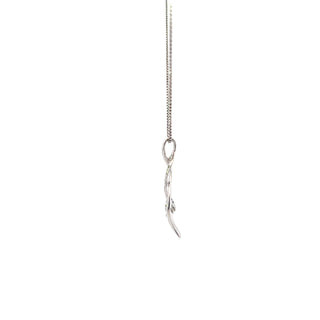 Sterling Silver Diamond Illuminaire Necklace 18"