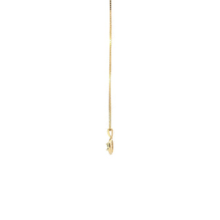 10k Yellow and White Gold 0.16cttw Diamond Necklace
