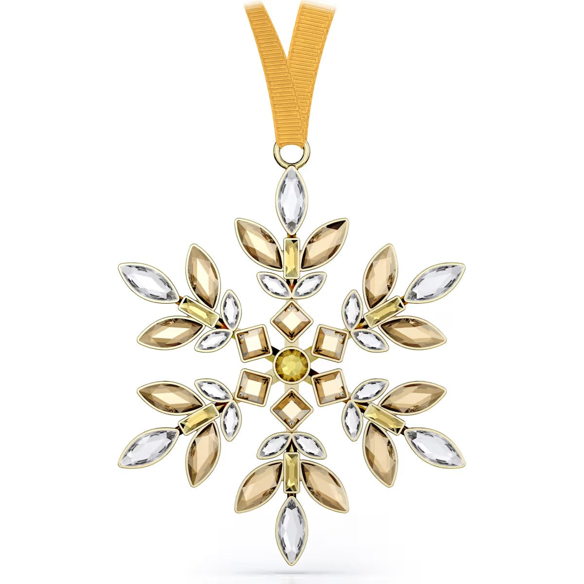 Swarovski - Gema Holiday Ornament, Yellow - 5691043