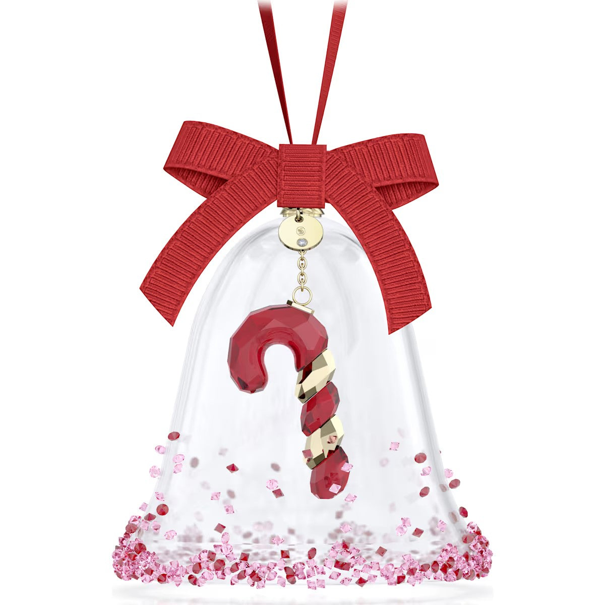 Swarovski -  Holiday Cheers Dulcis Bell Ornament, Red 5688313