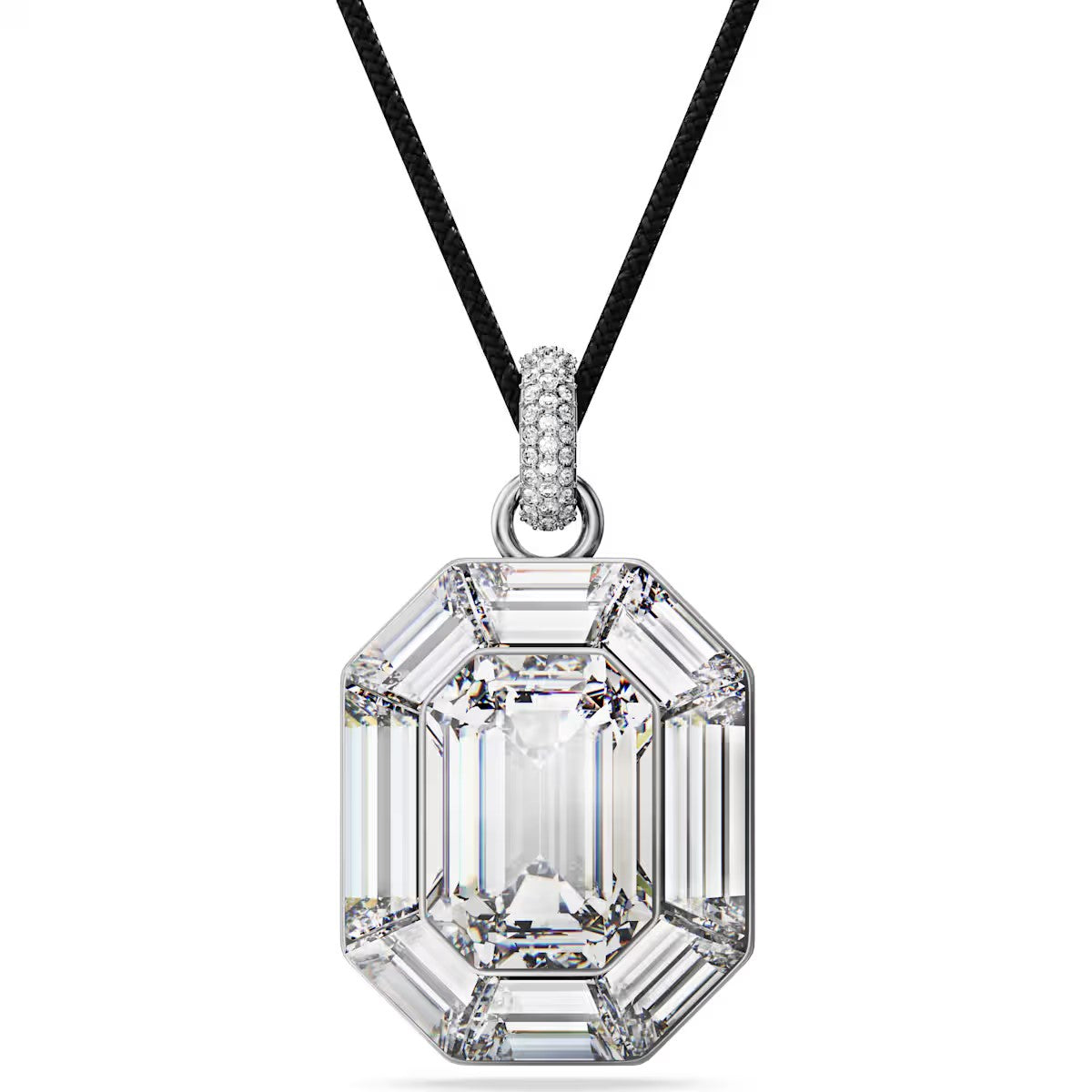 Swarovski - Lucent pendant, Octagon cut, White - 5698526