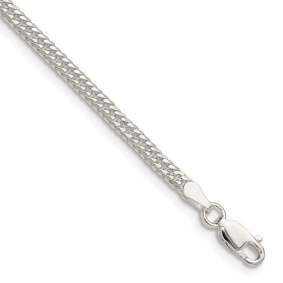 925 Sterling Silver 5mm Curb  Chain