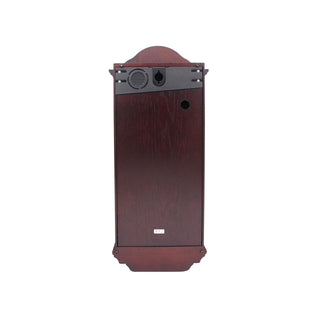 Seiko Stately Dark Brown Solid Oak Case Wall With Pendulum And Chime QXH004BN