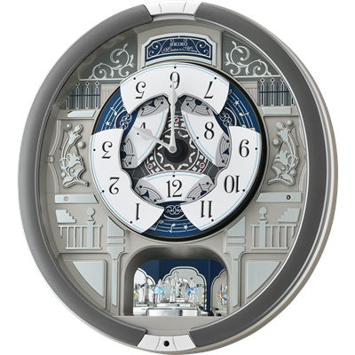 Seiko Melodies in Motion Wall Clock QXM366-S