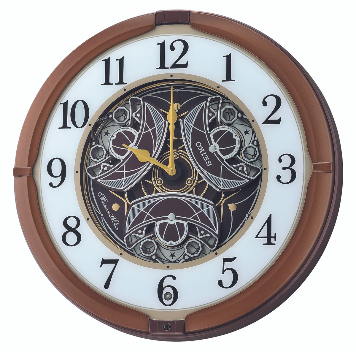 Seiko Mechanical Melodies In Motion Wall Clock QXM380BT