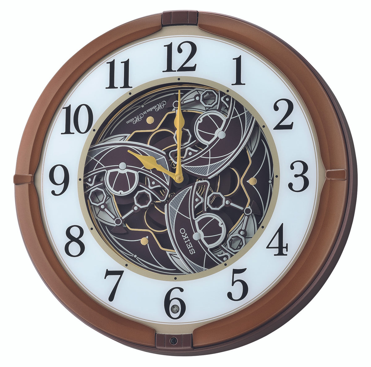 Seiko Mechanical Melodies In Motion Wall Clock QXM380BT