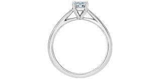 14K White Gold 2.00Cttw Lab Grown Round Brilliant Cut Diamond Engagement Ring