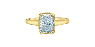 14K Yellow Gold Lab-Grown Diamond Ring