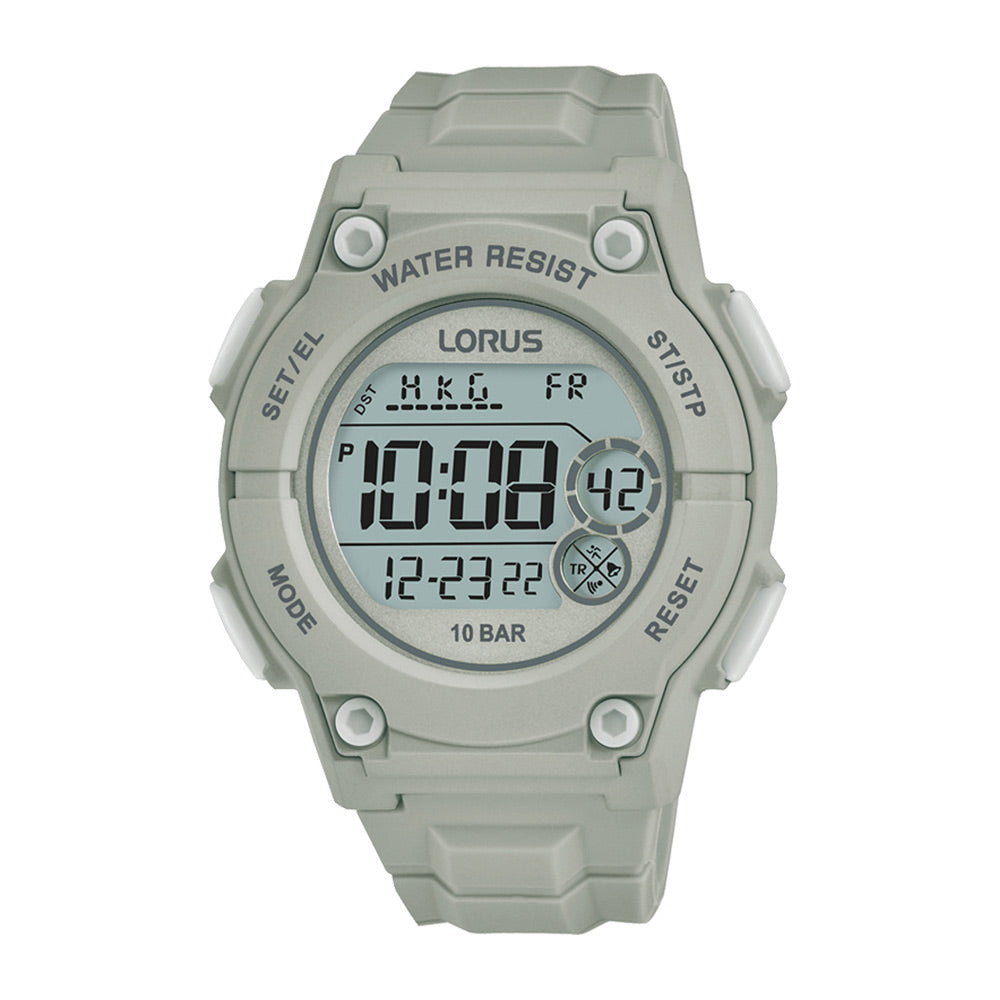 Lorus Black Digits Dial Watch R2335PX9