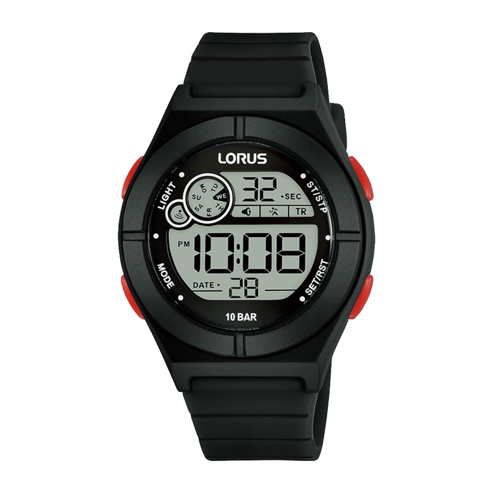 Lorus Kids Black Digits Watch R2363NX9