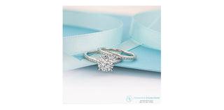 14K White Gold 2.20 Cttw Lab Grown Round Brilliant Cut Diamond Engagement Ring