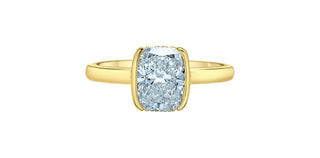 14K Yellow Gold Lab-Grown Diamond Ring