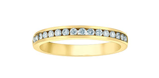 14K Yellow Gold Lab-Grown Diamond Ring