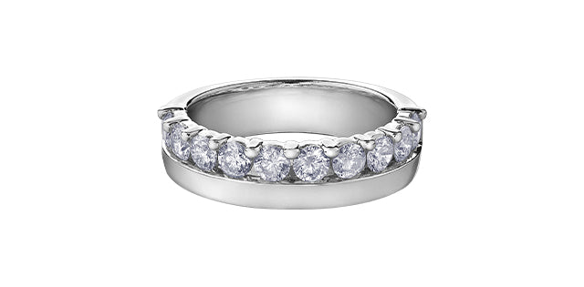 14K White Gold 1.0cttw Diamond Ring