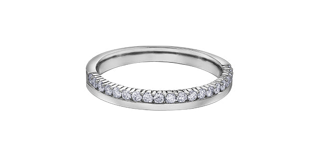 14K White Gold 0.25cttw Diamond Ring