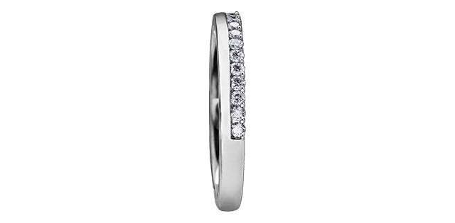 14K White Gold 0.25cttw Diamond Ring