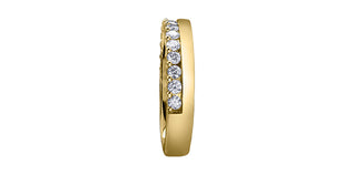 14K Yellow Gold 0.50cttw Diamond Band